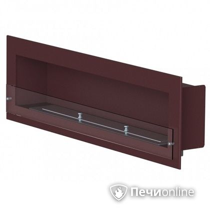 Биокамин ЭкоЛайф Window 800 Glass black burgundy в Саратове